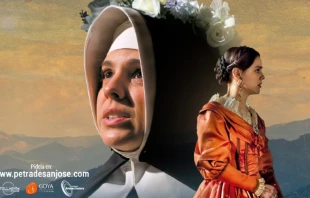 Pu00f3ster de la pelu00edcula Petra de San Josu00e9. Cru00e9dito: Goya Producciones. 