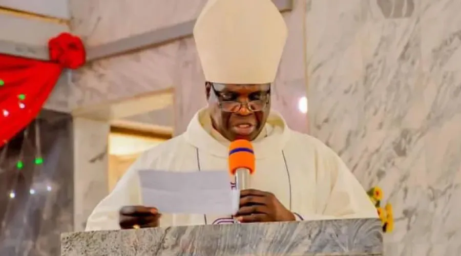 Arzobispo de Kaduna, Mons. Matthew Man-oso Ndagoso. Crédito: Foto de cortesía a ACI África.
