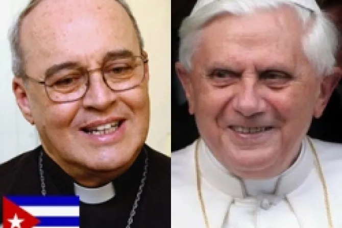 Benedicto XVI recibió en audiencia a Arzobispo de La Habana