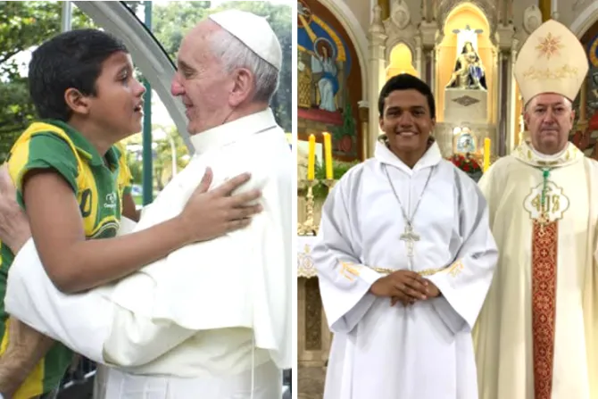 ¿Lo recuerdas? Niño que hizo llorar al Papa en Río abraza la vida religiosa