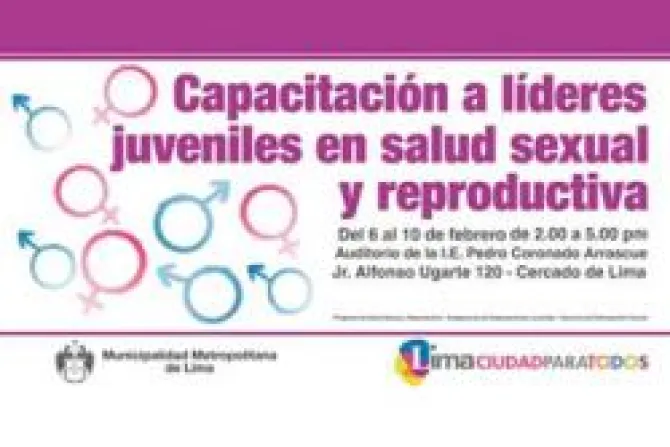 AI, Inppares y Municipalidad de Lima buscan firmas para liberalizar sexo entre adolescentes