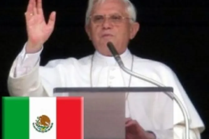 México: Exhortan a delincuentes a aprovechar visita de Benedicto XVI para dejar crimen