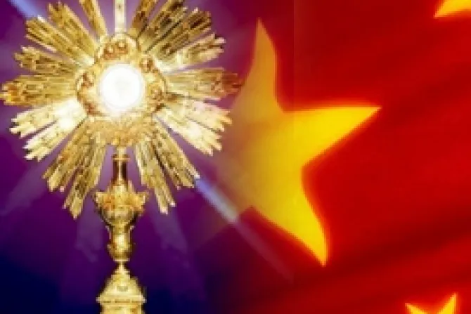 China: Comunidades católicas celebran Corpus Christi 