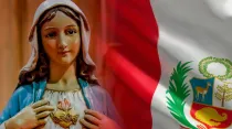 Imagen de la invitación a la Consagración del Perú al Inmaculado Corazón de María. Crédito: Facebook P. Omar Buenaventura.