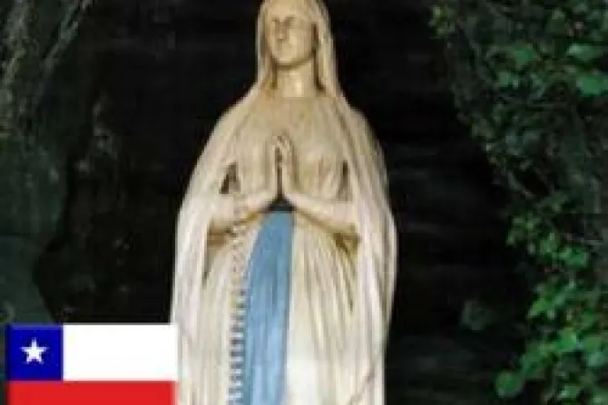 Anuncian celebraciones por fiesta de Virgen de Lourdes en Chile