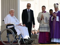 El Papa Francisco, el pasado domingo en el Jubileo de los Enfermos