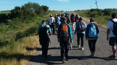 Jóvenes uruguayos caminarán 100 kilómetros para saludar a la Virgen María