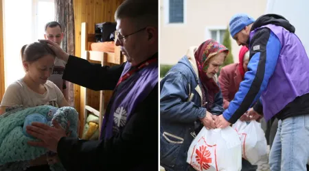 Cáritas lleva consuelo y esperanza a las familias de Ucrania en medio de la guerra