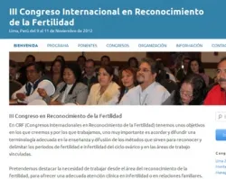 Presentan congreso internacional sobre regulación de la fertilidad en Perú