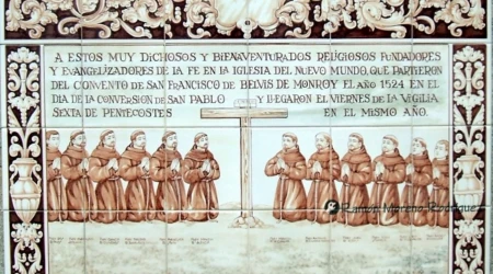 Azulejo 12 apóstoles de México