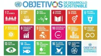 Objetivos del Desarrollo Sostenible de la Agenda 2030. Crédito: Naciones Unidas