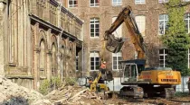 Demolición de la Capilla de San José en Lille, Francia. Crédito: Urgences Patrimoine.