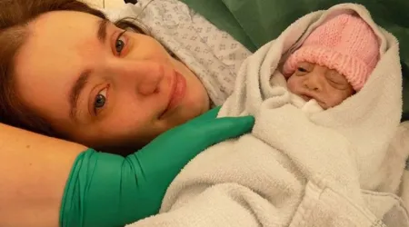 VIRAL: Esta bebé vivió solo 74 minutos y salvó una vida