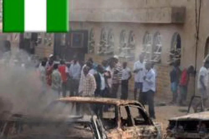 Musulmanes explotan bomba afuera de Iglesia católica en Nigeria