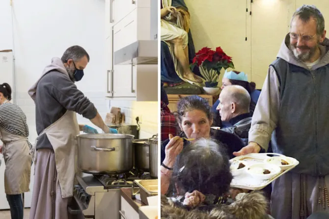 “Restaurante” franciscano ofrece comida y oraciones a los más pobres en la pandemia