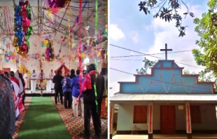 Inauguraciu00f3n de la Iglesia Santa Teresa de Calcuta en Bangladesh. Cru00e9dito: Ayuda a la Iglesia Necesitada. 