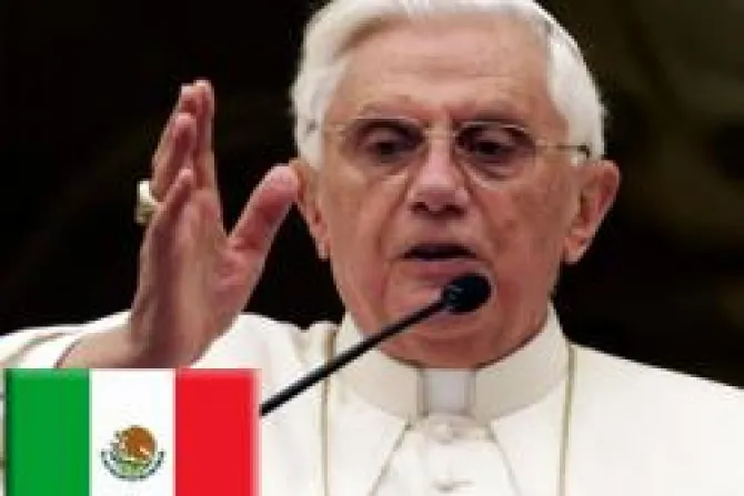Millón y medio de mexicanos dará bienvenida a Benedicto XVI