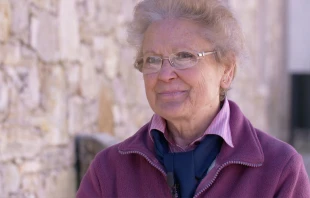 Jacinta Pereira Marto es sobrina de los pastorcitos de Fu00e1tima. / Foto: Massimiliano Valenti 