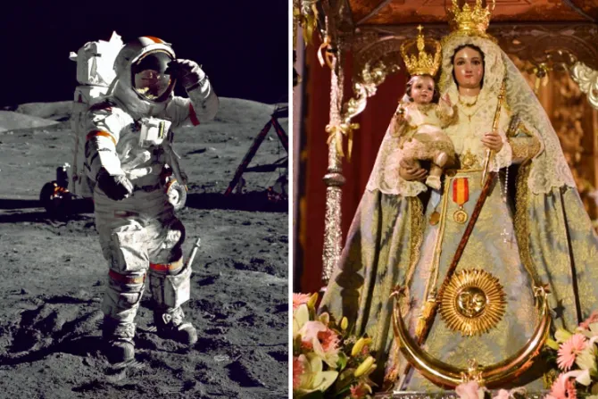 ¿Qué relación tiene la Virgen María y los primeros astronautas que pisaron la Luna?
