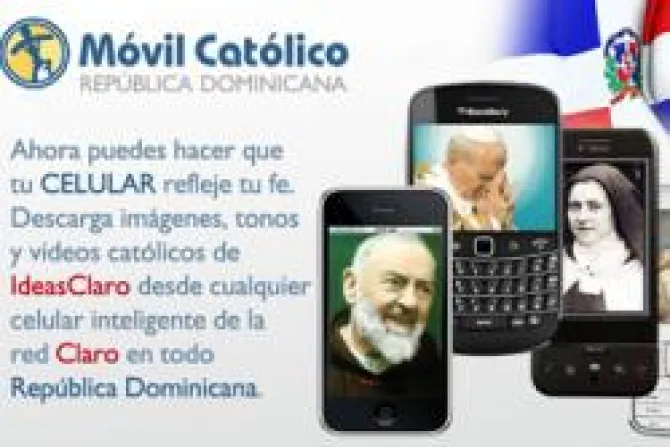 CLARO República Dominicana ofrece contenido católico para teléfonos móviles