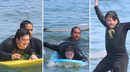 Olas de Esperanza: Escuela de surf integra a personas con síndrome de Down y autismo