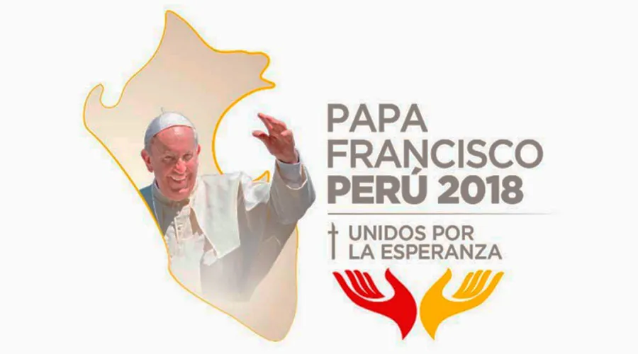 Logotipo para la visita del Papa Francisco al Perú