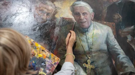 Presentan en Roma nuevo retrato de Benedicto XVI y su Familia Pontificia