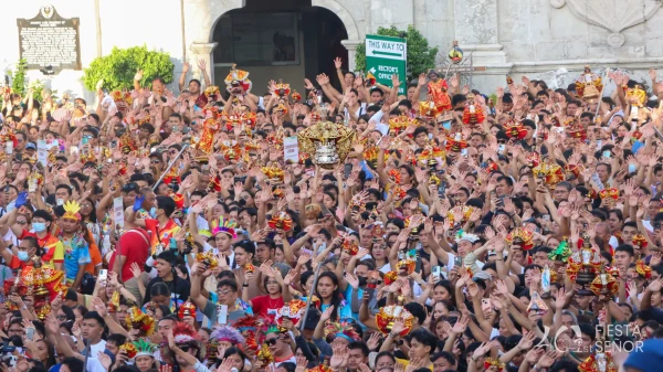 Multitudes de devotos asisten a la fiesta del Santo Niño en Cebú el 18 de enero de 2026. Crédito: Arquidiócesis de Cebú