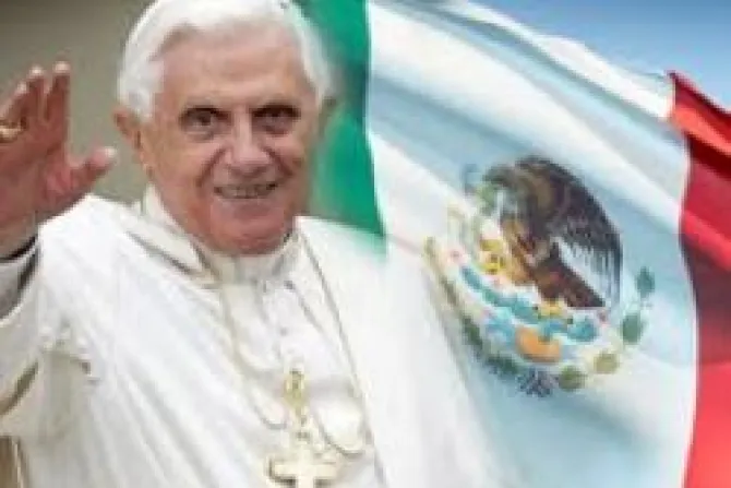 Arzobispo destaca autoridad de Benedicto XVI para dar un mensaje de paz a México