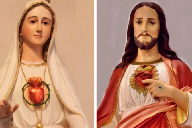 Oración para consagrar a tu familia a los Corazones de Jesús y de María