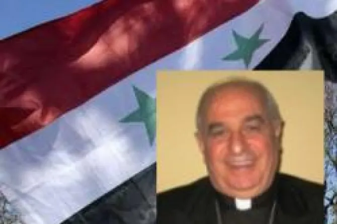 Arzobispo pide mesa de diálogo para paz en Siria