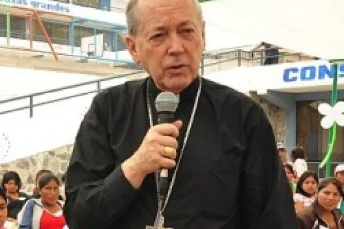 Cardenal Cipriani pide no hacer un show que dañe a la Iglesia y al P. Garatea