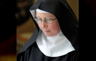 Sor Catherine Wybourne. Cru00e9dito: Twitter de Digital Nun (Sor Catherine Wybourne) 