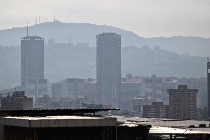 Caracas tras los ataques estadounidenses del sábado 3 de enero de 2026