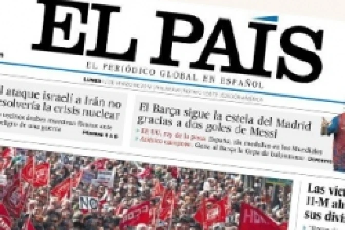 Episcopado español exige a El País rectificar mentiras sobre sueldos y beneficios fiscales
