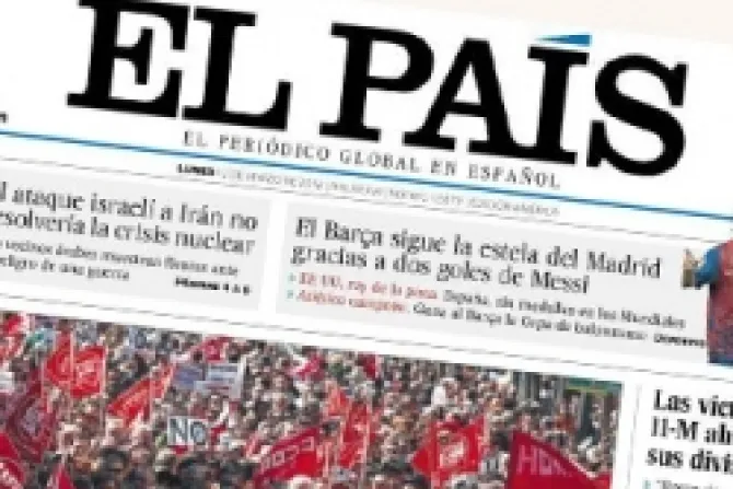 Episcopado español exige a El País rectificar mentiras sobre sueldos y beneficios fiscales
