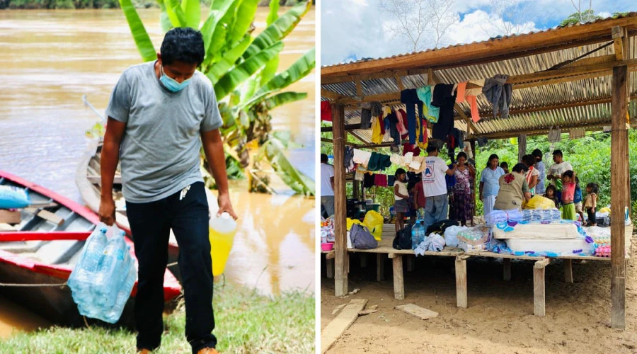 Cáritas Madre de Dios llevando donaciones a damnificados. Crédito: Facebook Cáritas Madre de Dios.?w=200&h=150