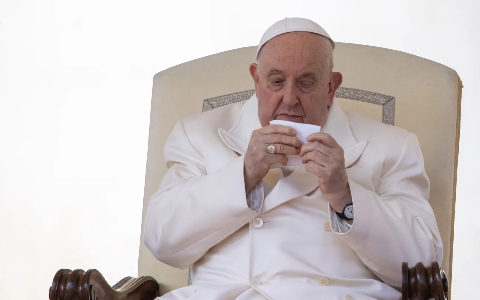 El Papa Francisco, durante una audiencia general en el mes de marzo de 2024.?w=200&h=150