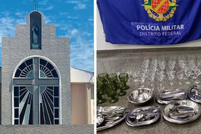 Recuperan objetos robados de iglesia dedicada a la Inmaculada Concepción
