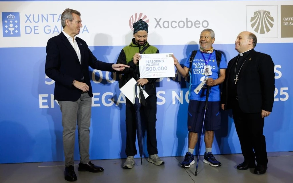 Jaime Forero y su hijo Nicolás recorrieron el Camino de Santiago en memoria de su esposa y madre fallecida .?w=200&h=150