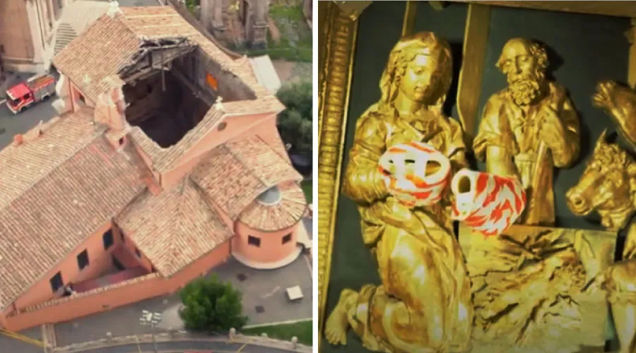 Captura de video de Iglesia de San José de los Carpinteros, Roma. Crédito: Youtube - Iglesia de San José de los Carpinteros.?w=200&h=150