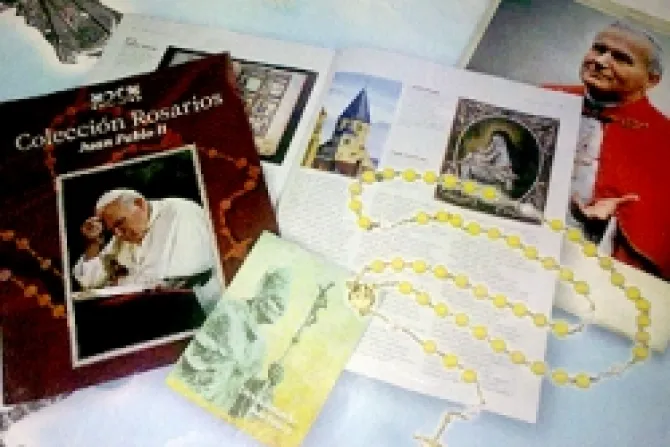 Diario peruano presenta colección de rosarios para sus lectores