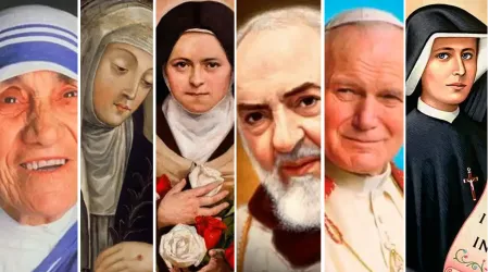 6 santos que vivieron el ejemplo de la Divina Misericordia de Cristo