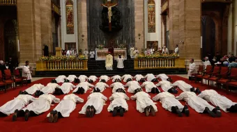 29 sacerdotes del Opus Dei ordenados en la Basílica de San Eugenio en Roma.