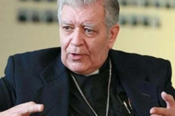 Idolatría del dinero también genera violencia, advierte Cardenal Urosa