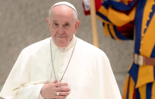 Papa Francisco. Cru00e9dito: Daniel Ibu00e1u00f1ez / ACI Prensa 