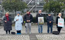 Un grupo de 40 Días por la Vida reza en Alemania por el fin del aborto.