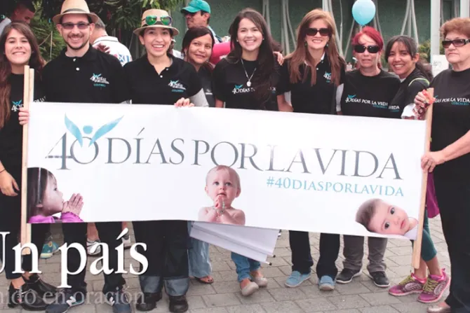 Invitan a participar de quinta edición de 40 Días por la Vida en Colombia