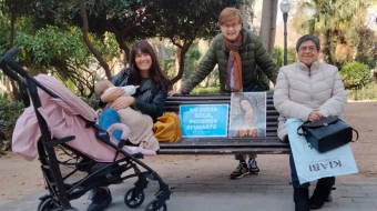 Un grupo de voluntarias de 40 días por la Vida en Castellón.