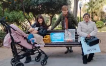 Un grupo de voluntarias de 40 días por la Vida en Castellón.